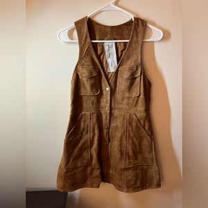Free People Suede Dress